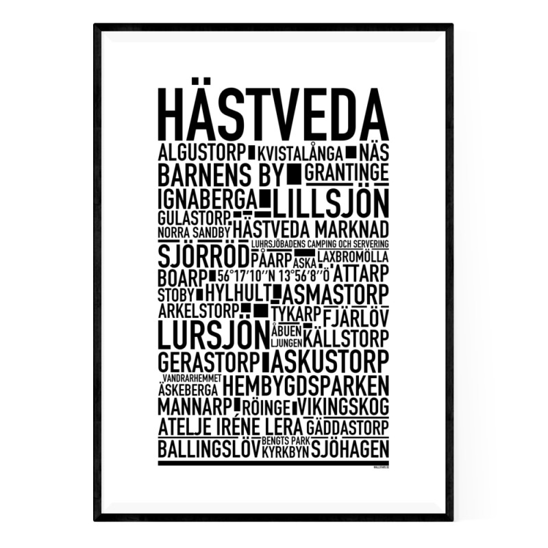 Hästveda Poster