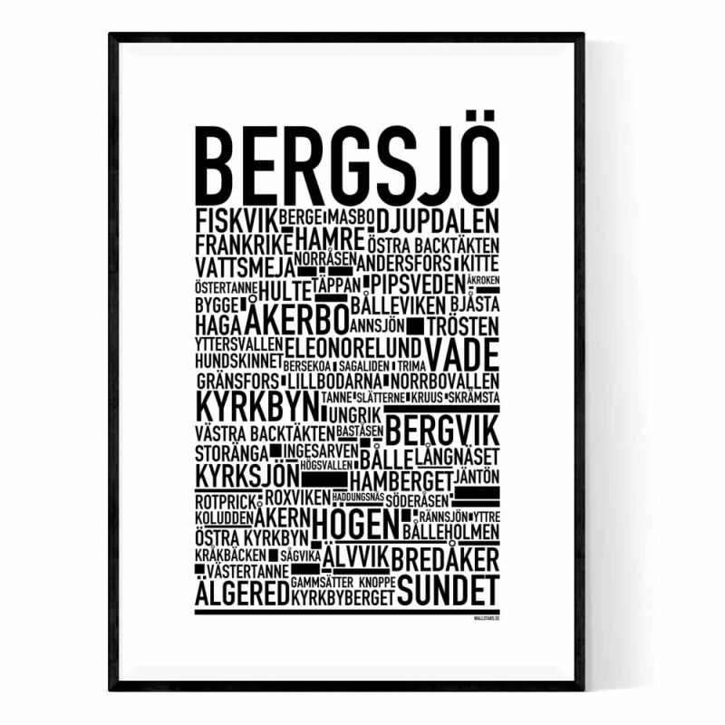 Bergsjö Poster