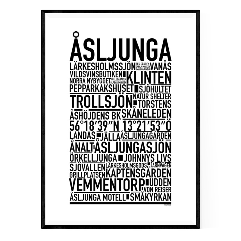 Åsljunga Poster