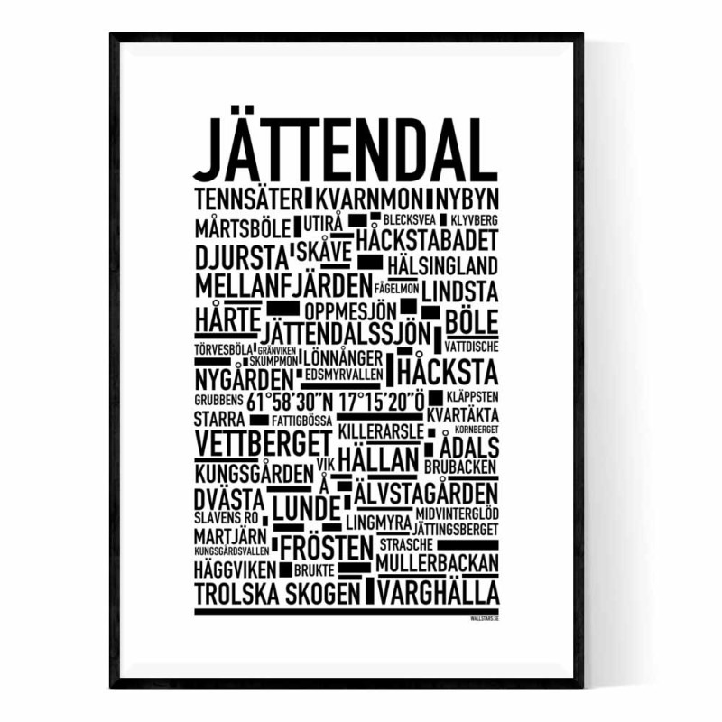 Jättendal Poster