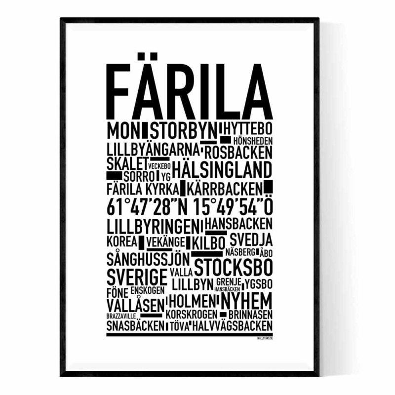 Färila Poster