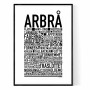 Arbrå Poster