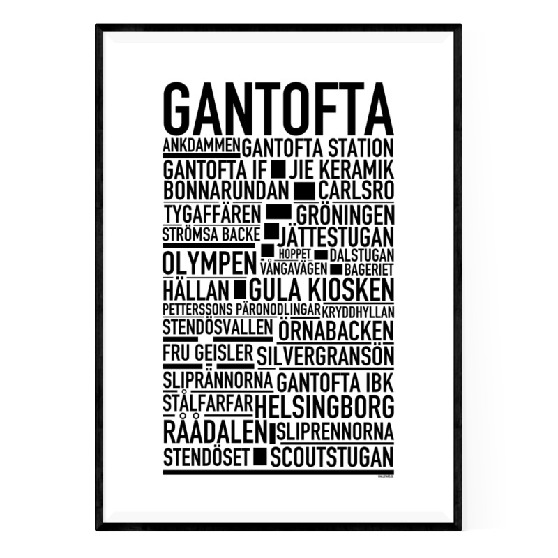 Gantofta Poster
