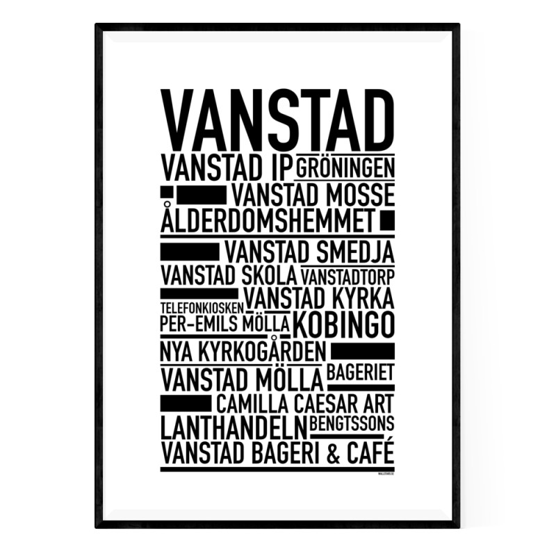 Vanstad Poster