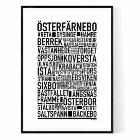 Österfärnebo Poster
