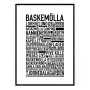 Baskemölla Poster