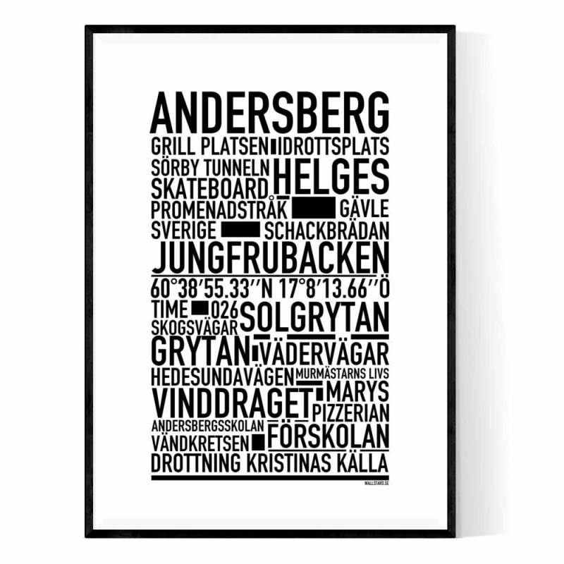Andersberg Poster