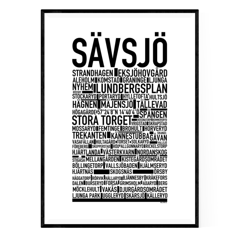 Sävsjö Poster
