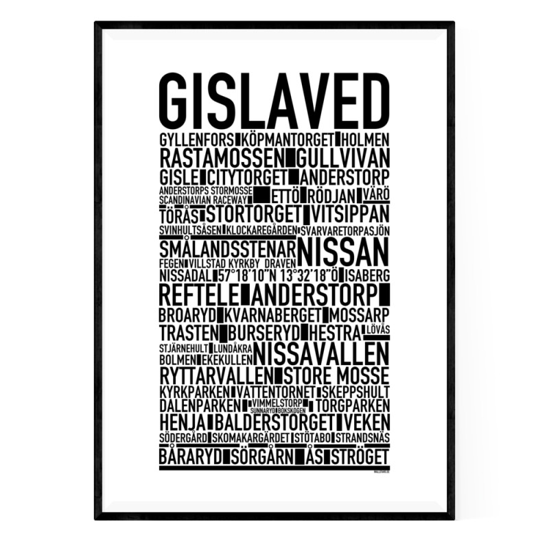 Gislaved Poster