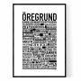 Öregrund Poster