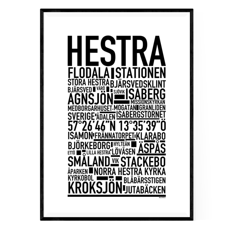 Hestra Poster