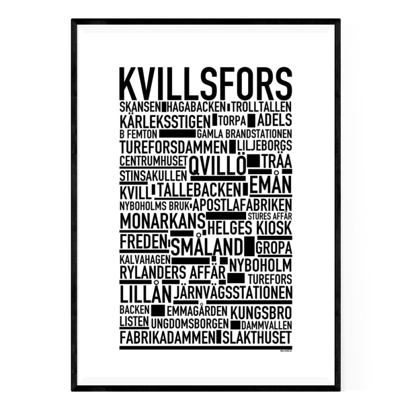 Kvillsfors Poster