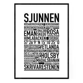 Sjunnen Poster