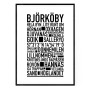 Björköby Poster