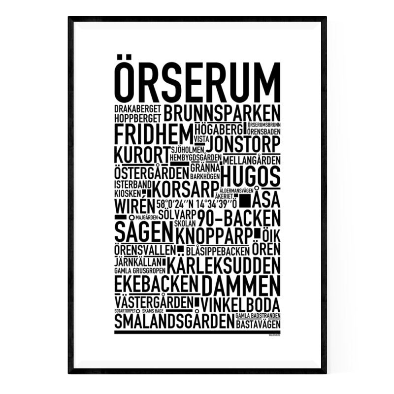 Örserum Poster