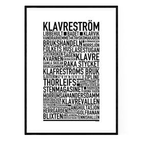 Klavreström Poster