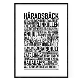 Häradsbäck Poster