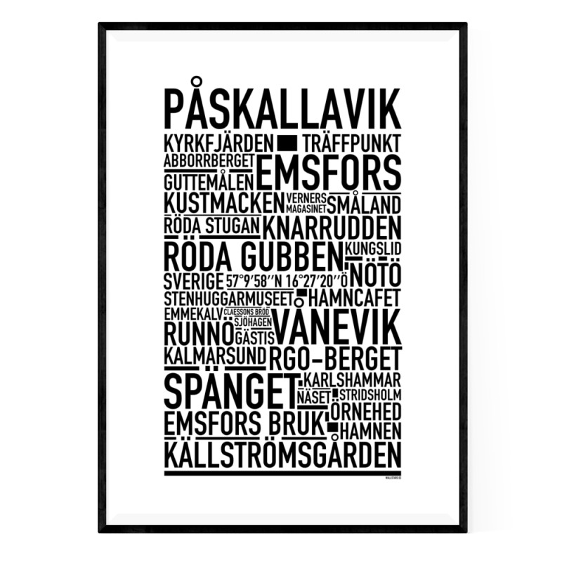 Påskallavik Poster