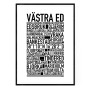 Västra Ed Poster