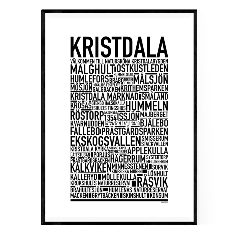 Kristdala Poster