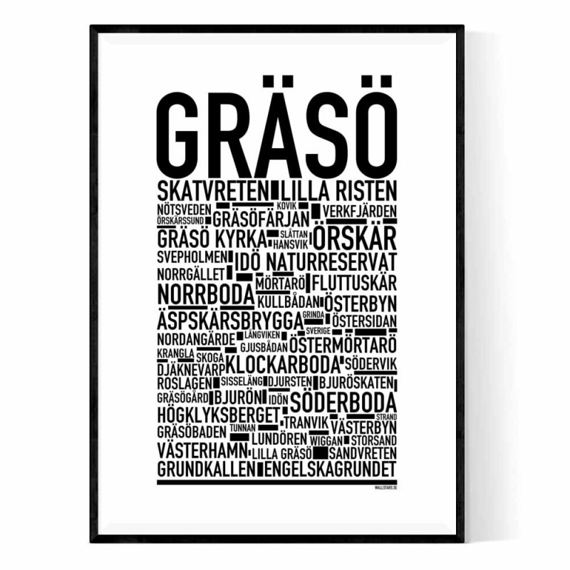Gräsö Poster