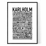 Karlholm Poster