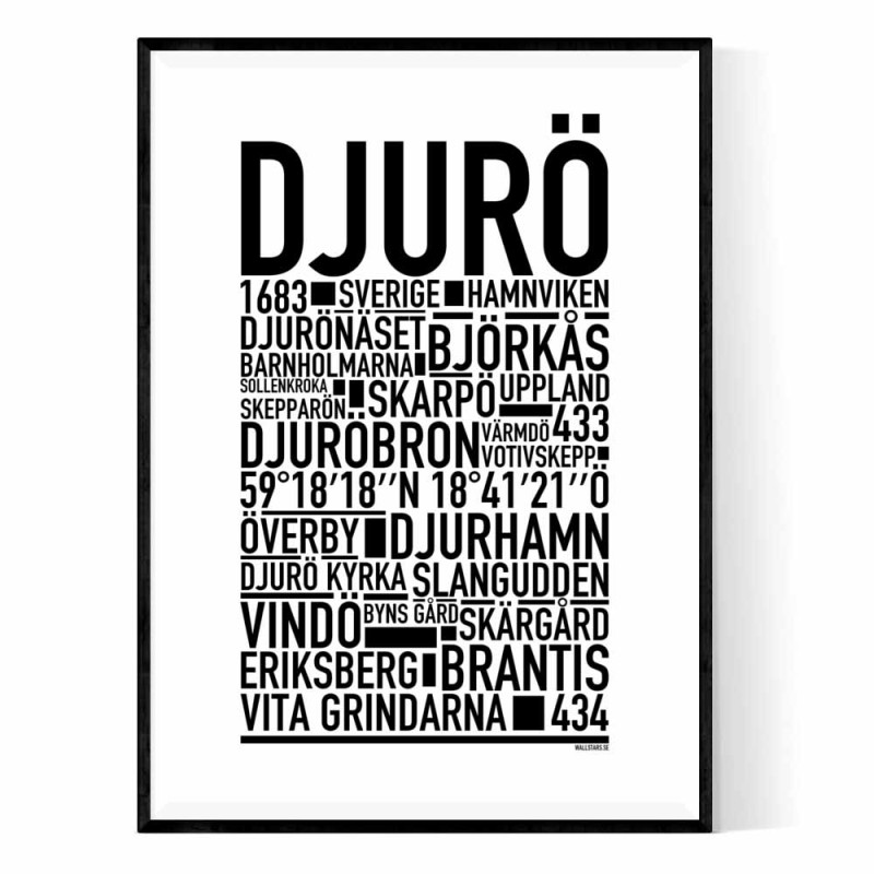 Djurö Poster