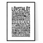 Lövstalöt Poster