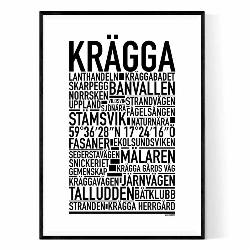Krägga Poster