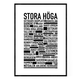 Stora Höga Poster