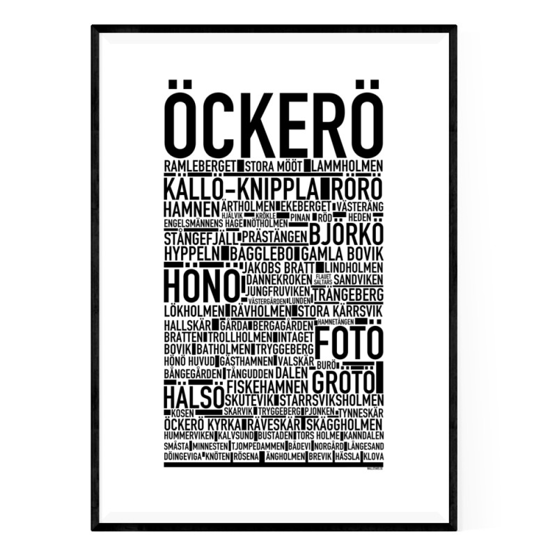 Öckerö Poster