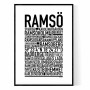 Ramsö Poster