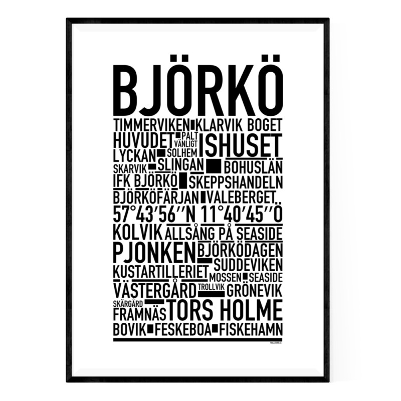 Björkö Poster