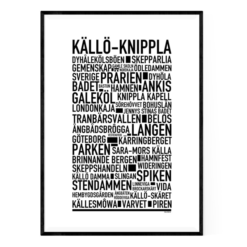 Källö-Knippla Poster