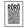 Rörö Poster