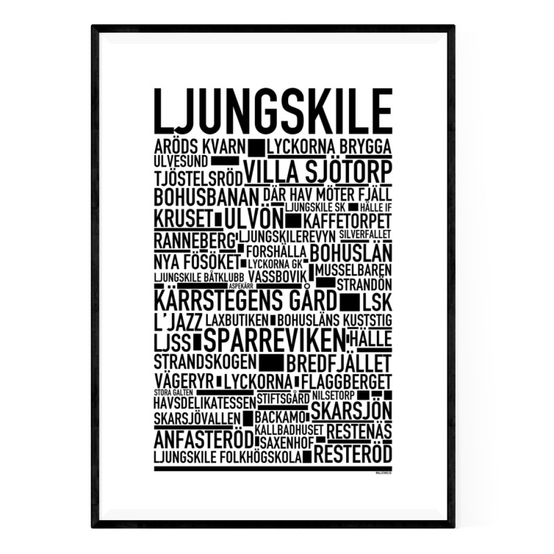 Ljungskile Poster