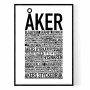 Åker Poster