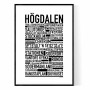 Högdalen Poster