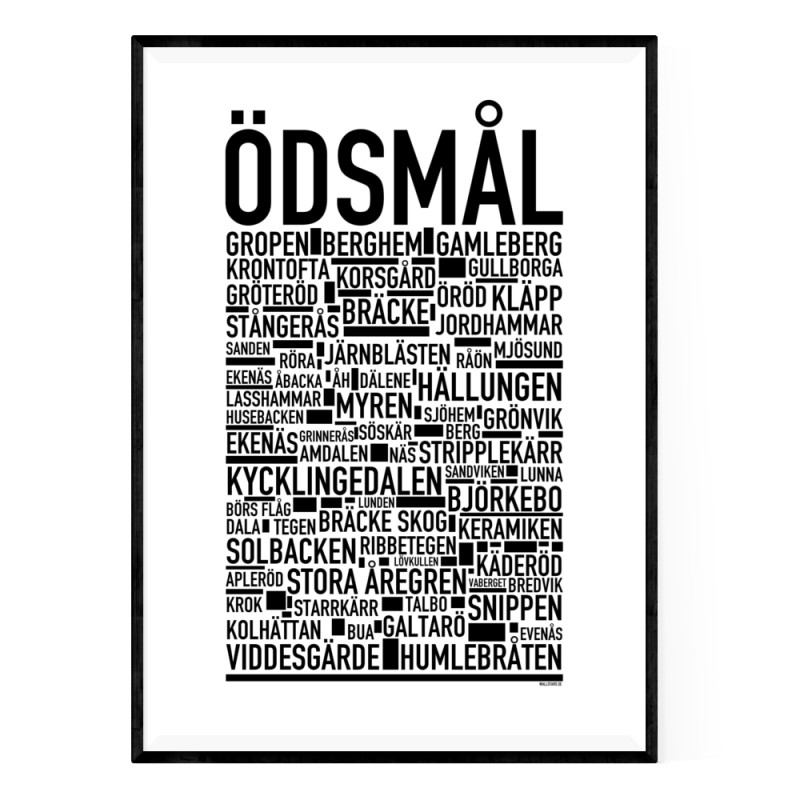 Ödsmål Poster