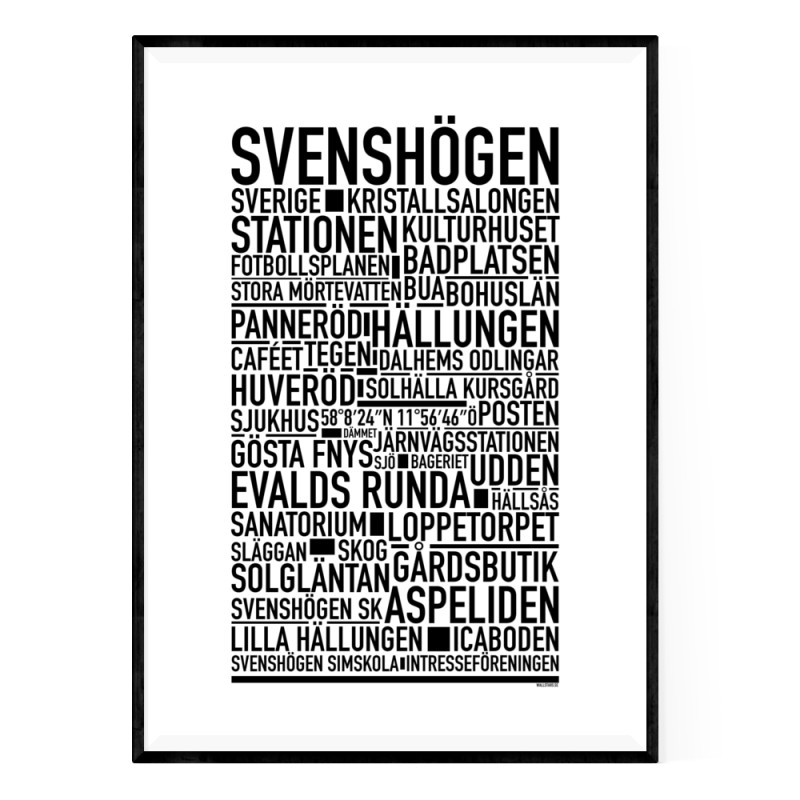 Svenshögen Poster