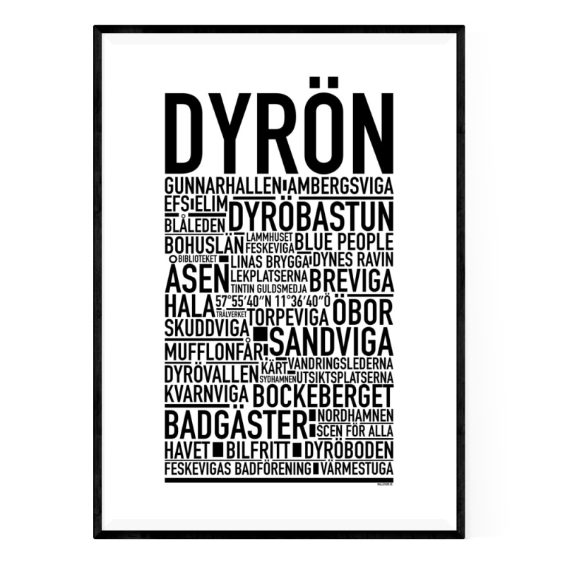 Dyrön Poster
