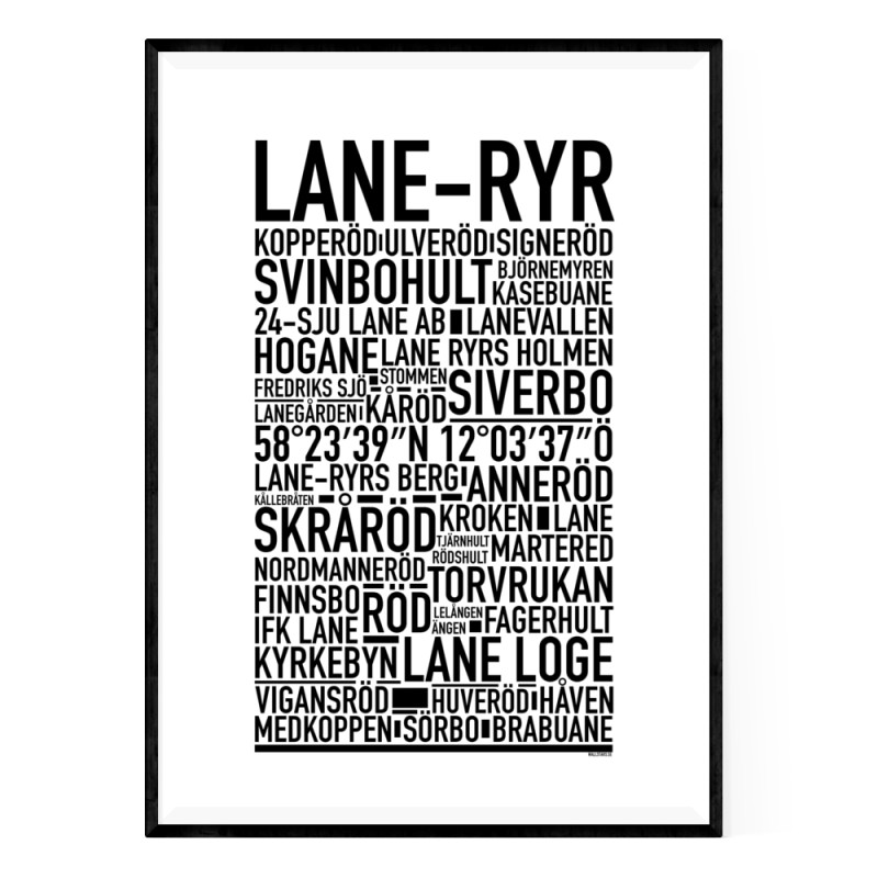 Lane-Ryr Poster