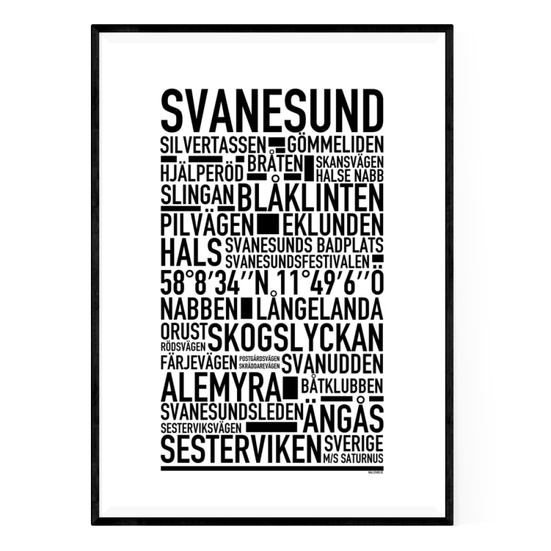 Svanesund Poster