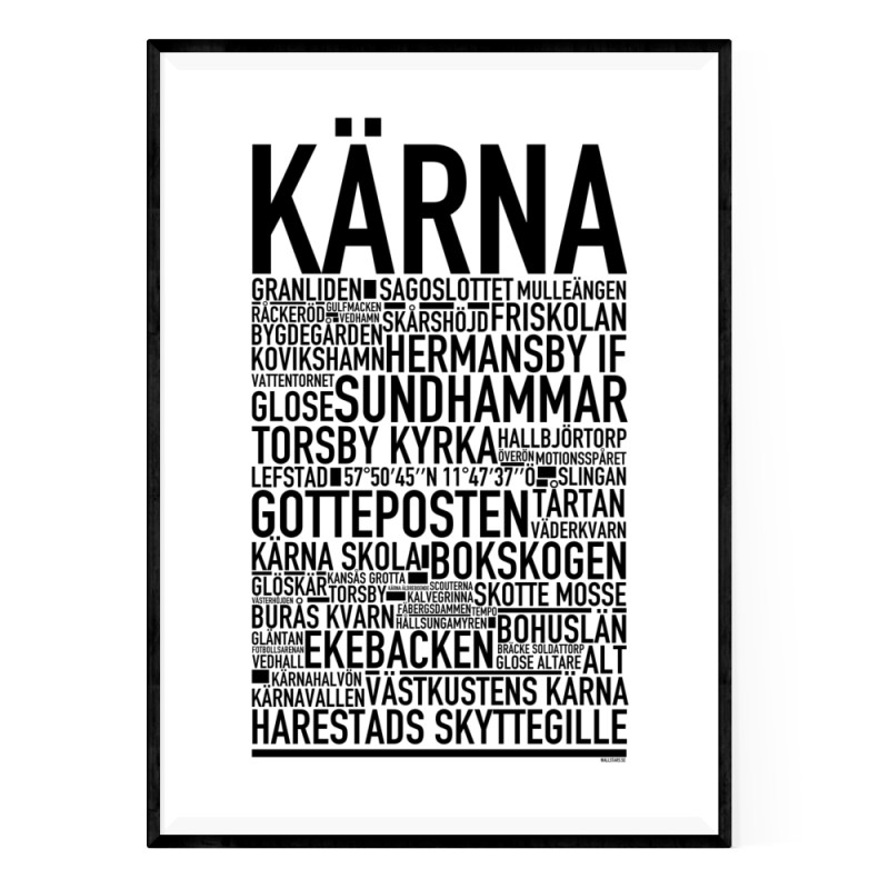 Kärna Poster