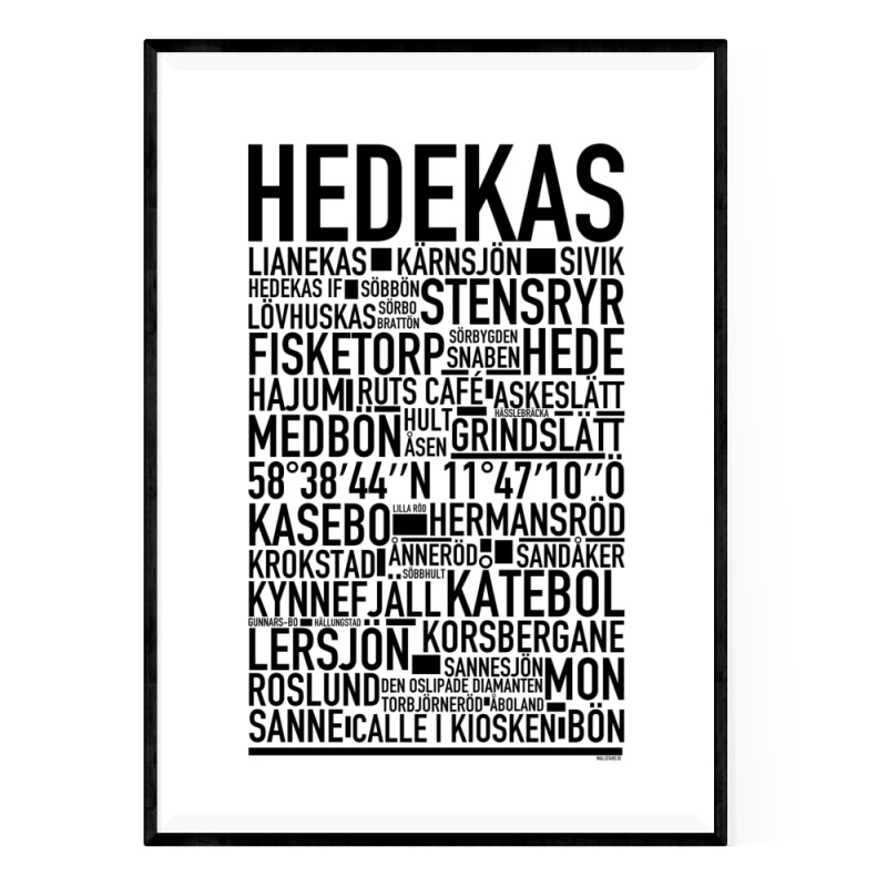 Hedekas Poster