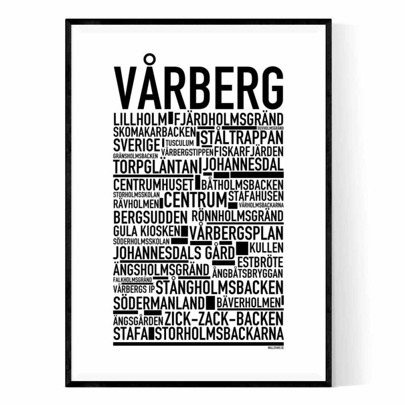 Vårberg Poster