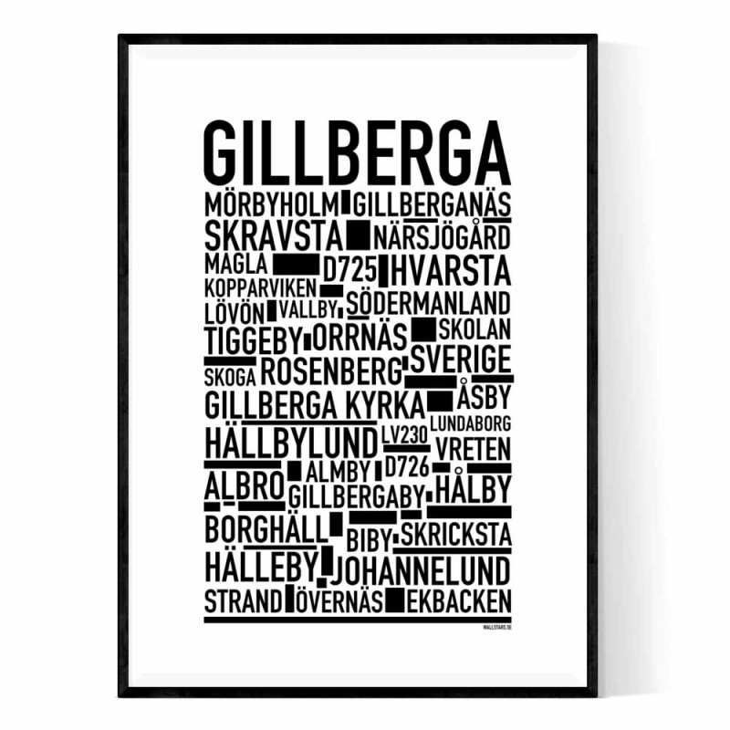 Gillberga Poster