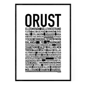 Orust Poster