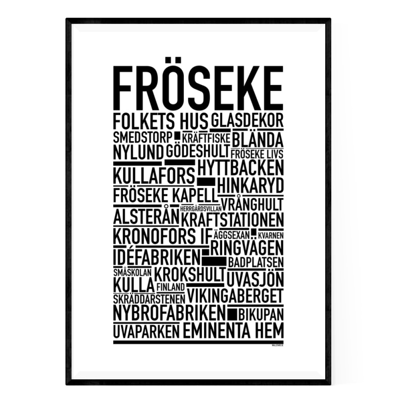 Fröseke Poster