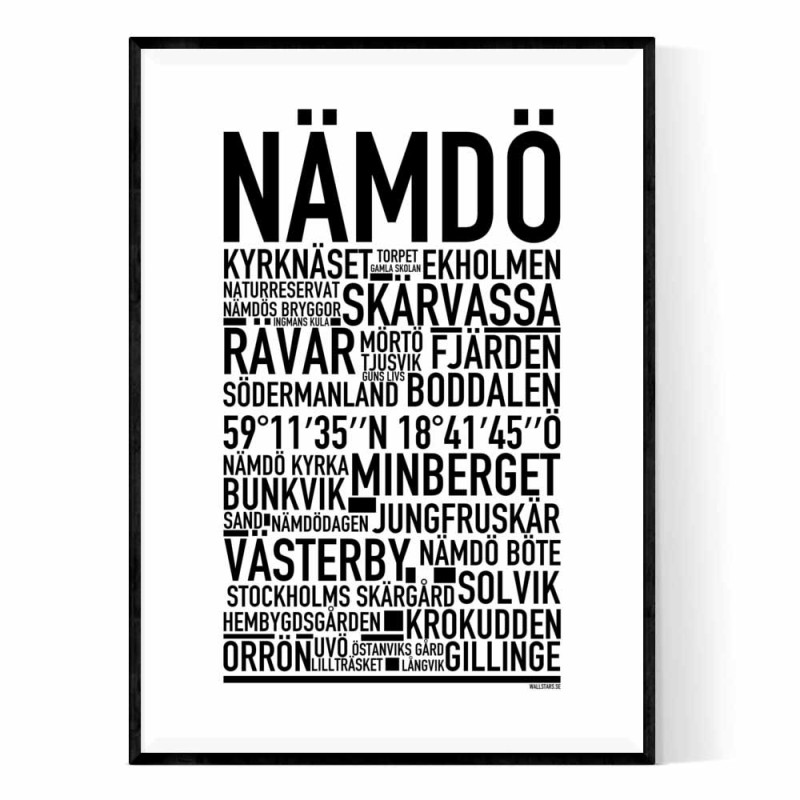 Nämdö Poster